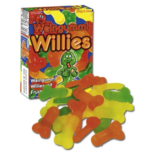 Jelly Willies Fruchtgummies in Penisform 150 g